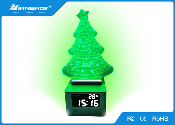 Wecker-Geschenk-Bluetooth-Sprecher mit Licht dem 7 Farbeled, Muster besonders angefertigt